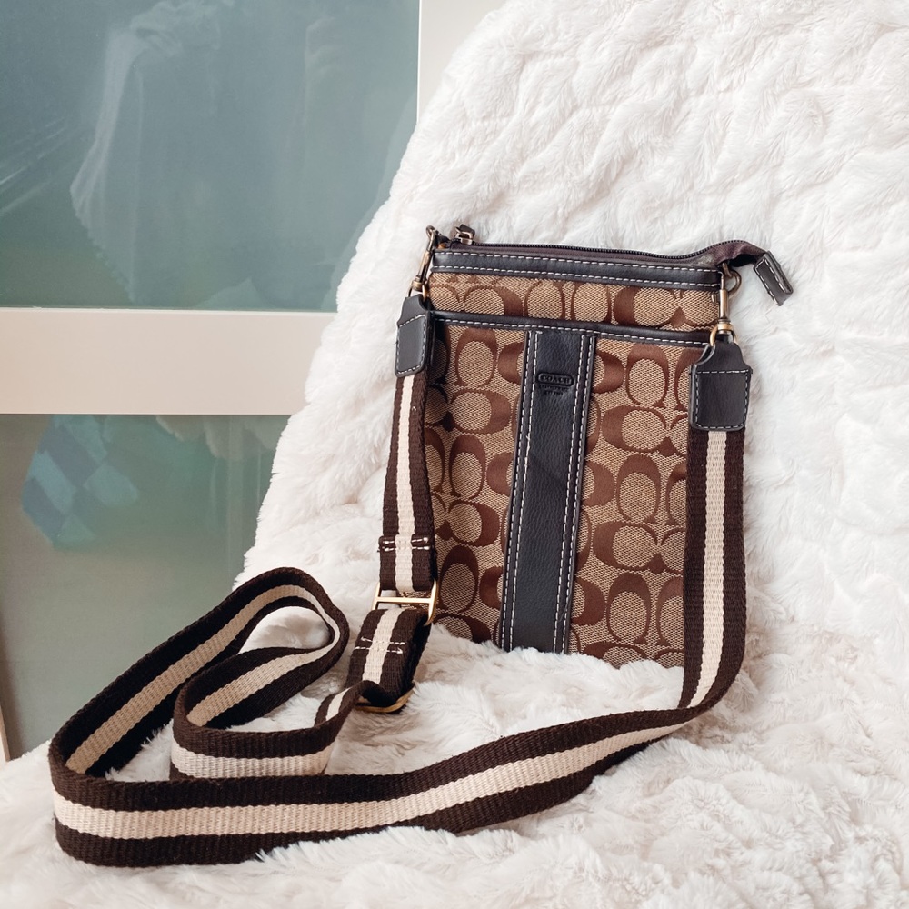 Brown Coach Crossbody Bag